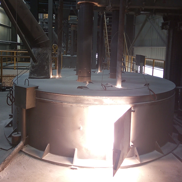submerged arc furnace for ferrochrome production