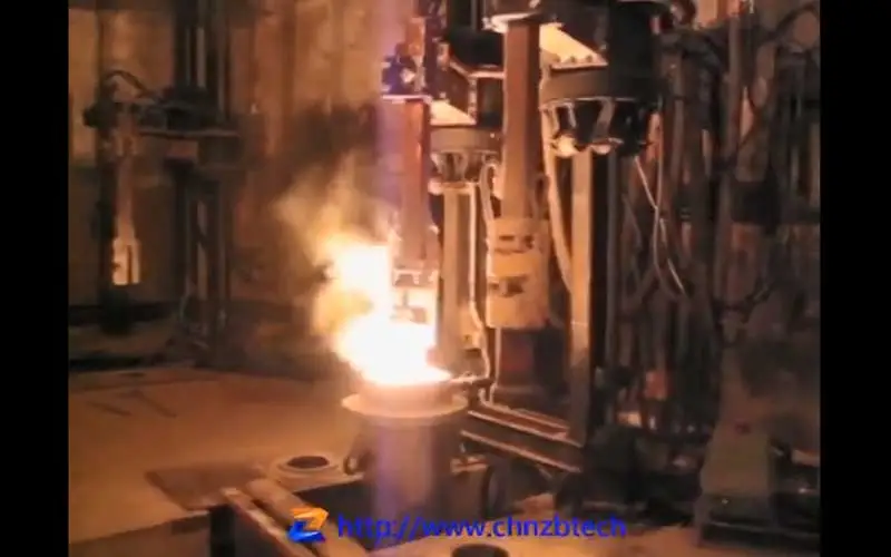 ESR Electroslag Remelting Furnace Video