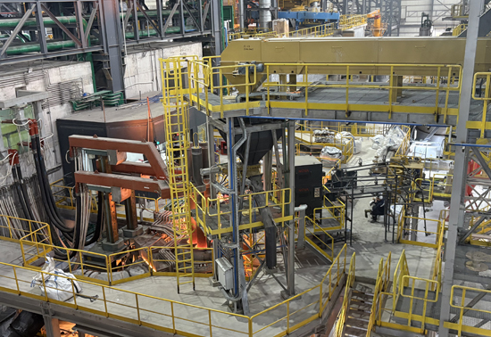 CHNZBTECH and TENOVA Collaborate to Successfully Commission CONSTEEL 60t EAF for Turkish Client