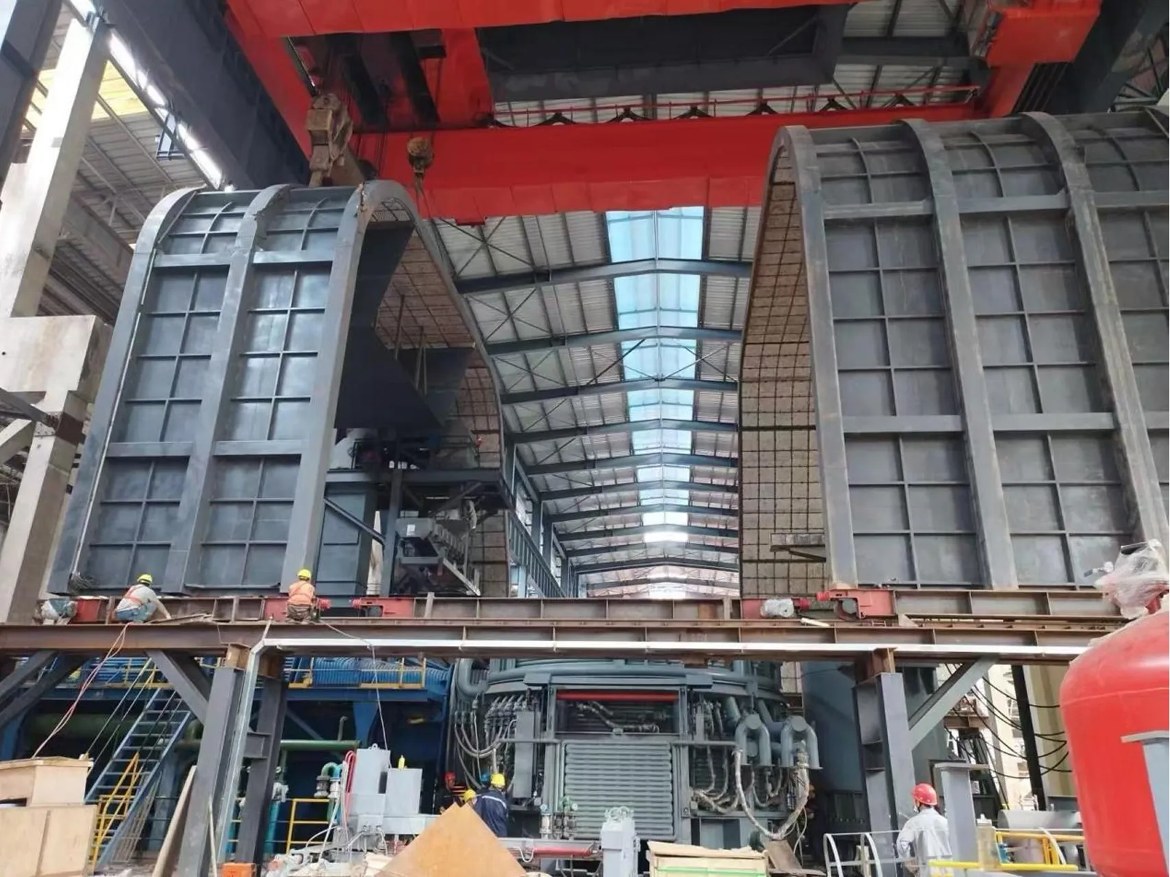 CHNZBTECH Successfully Commissions 120-Ton EAF Project