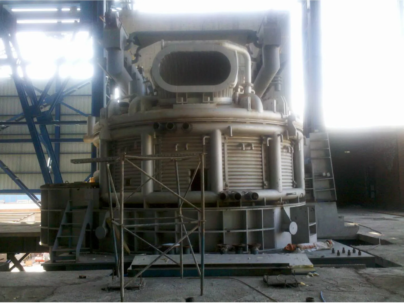 CHNZBTECH Successfully Delivers Iran’s Largest Private Steel Plant EAF & LF(2014)